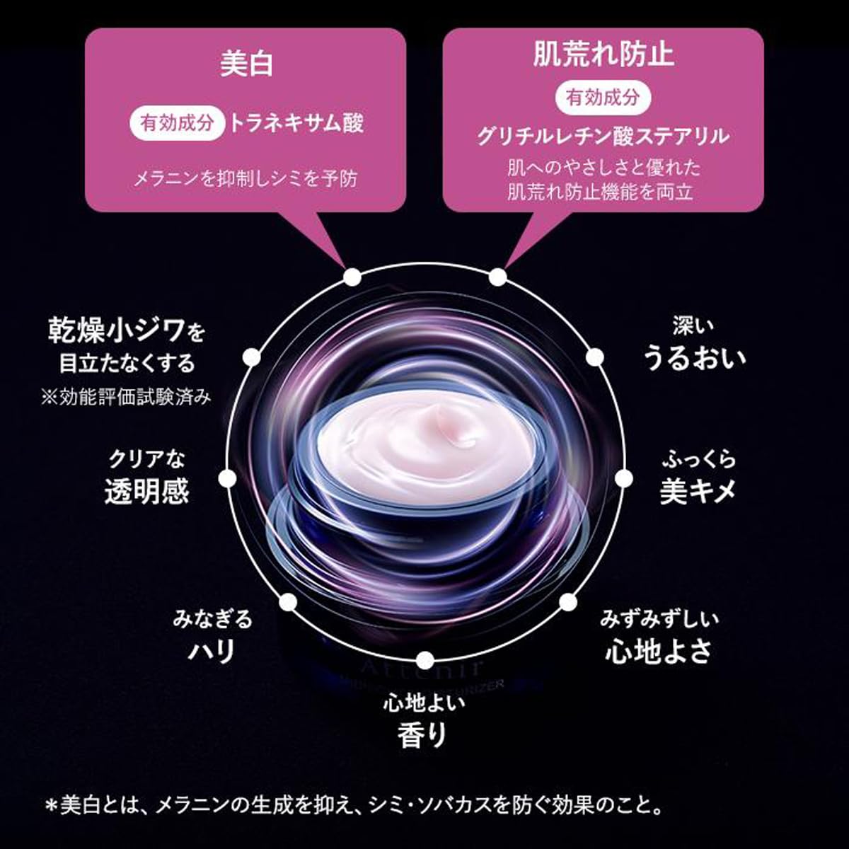 Attenir Night Beauty Mask Refill 35G Moisturizing Whitening Anti-aging