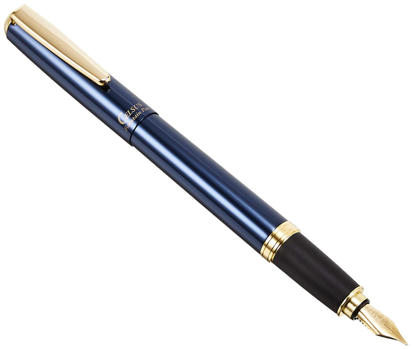 Ohto Celsus FF-20C 藍色鋼筆 - 豪華書寫工具