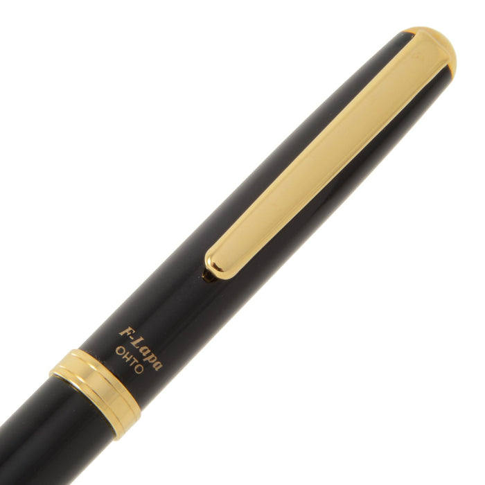 Ohto F-Lapa FF-10NB-BK Black High-Quality Fountain Pen by Ohto Brand