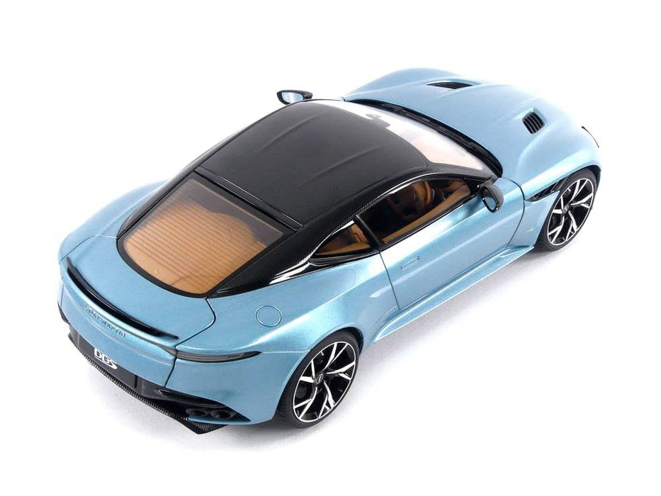 Autoart 1/18 Aston Martin DBS Superleggera 70299 Light Blue Pearl/Carbon Black Roof
