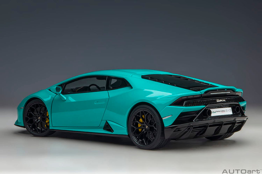 Autoart 1/18 Lamborghini Huracan Evo Turquoise Blue