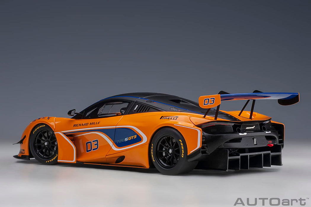 Autoart 1/18 McLaren 720S GT3#03 Orange 81942
