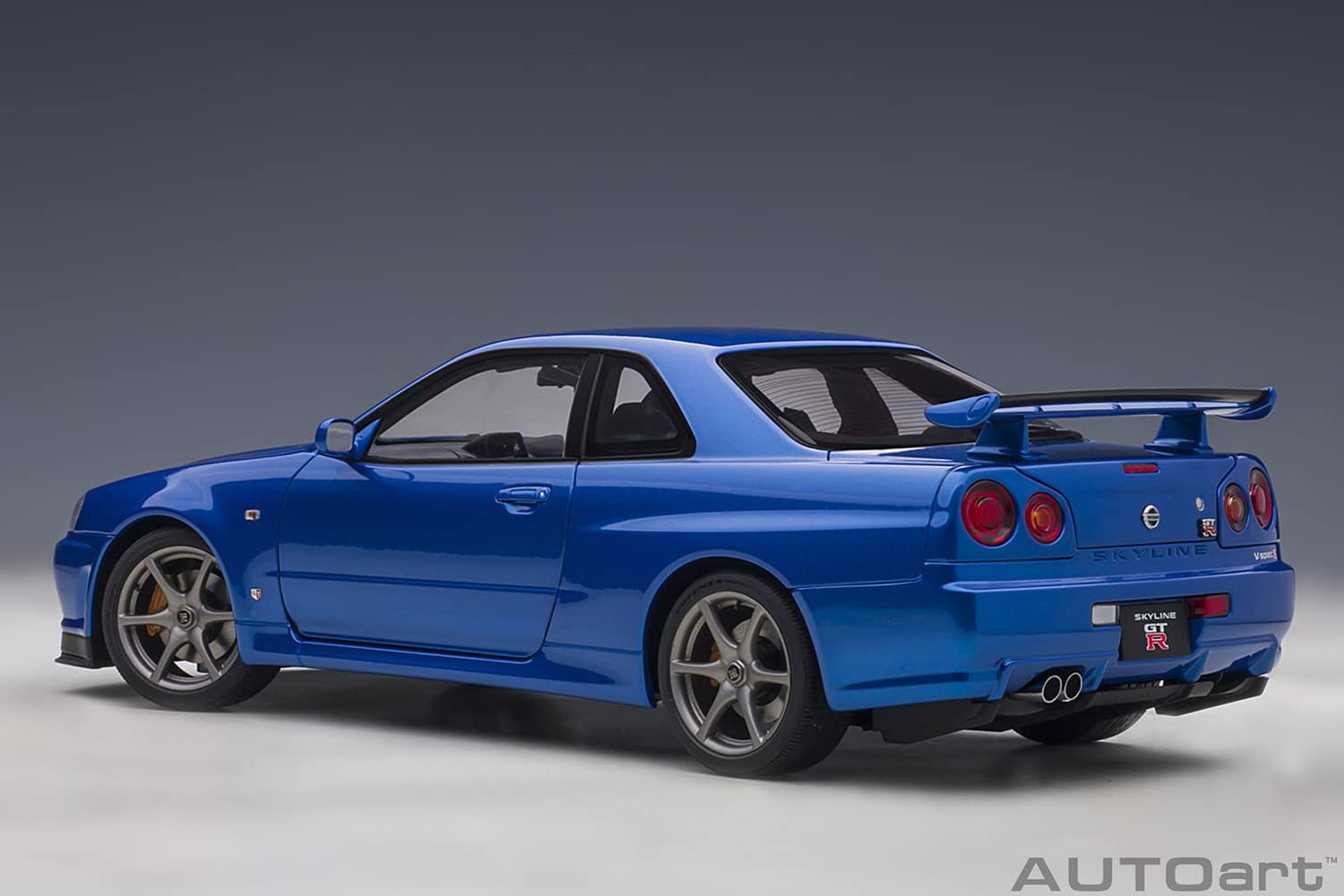 AUTOart1/18 日産スカイライン GT-R R34 V-spec AUTOart (オートアート) コンポジットダイキャストモデル 1/18 日産