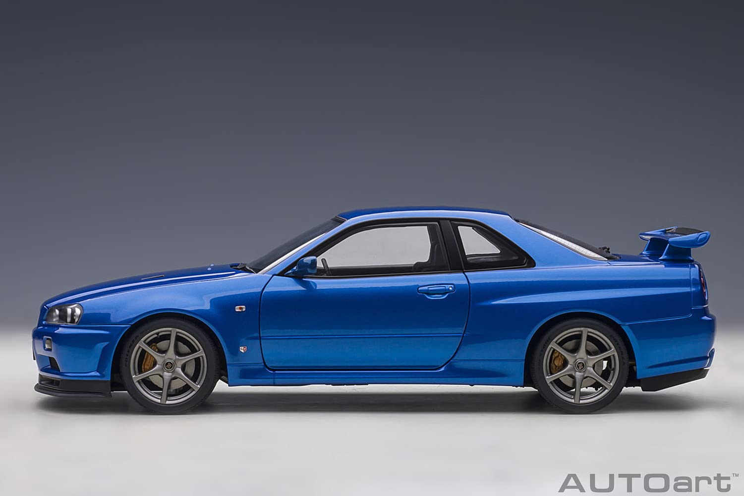Autoart 1/18 日产Skyline GT-R R34 V Spec II 77408