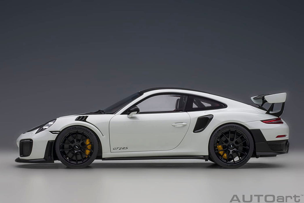 Autoart 1/18 Porsche 911 GT2 RS Weissach Pkg White/Carbon 78171