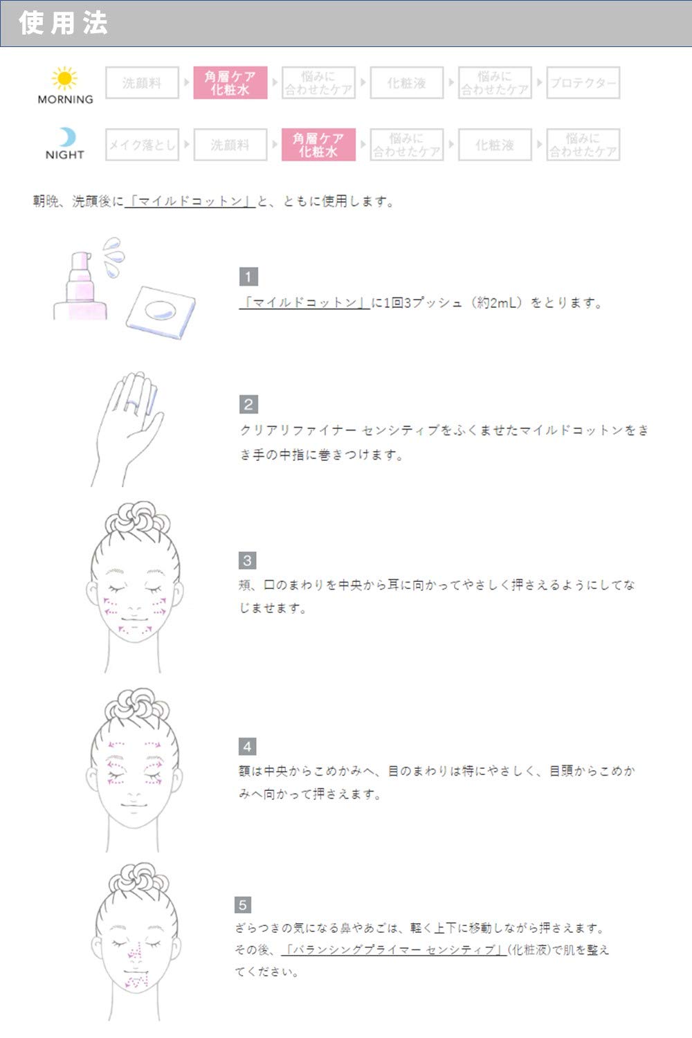 Ayura Clear Refiner Sensitive Exfoliating Lotion for Sensitive Skin 200ml