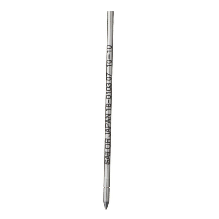 Sailor Fountain Pen Ballpoint Refill 0.5mm Black Ink 10 Pieces - 18-0103-120 Model