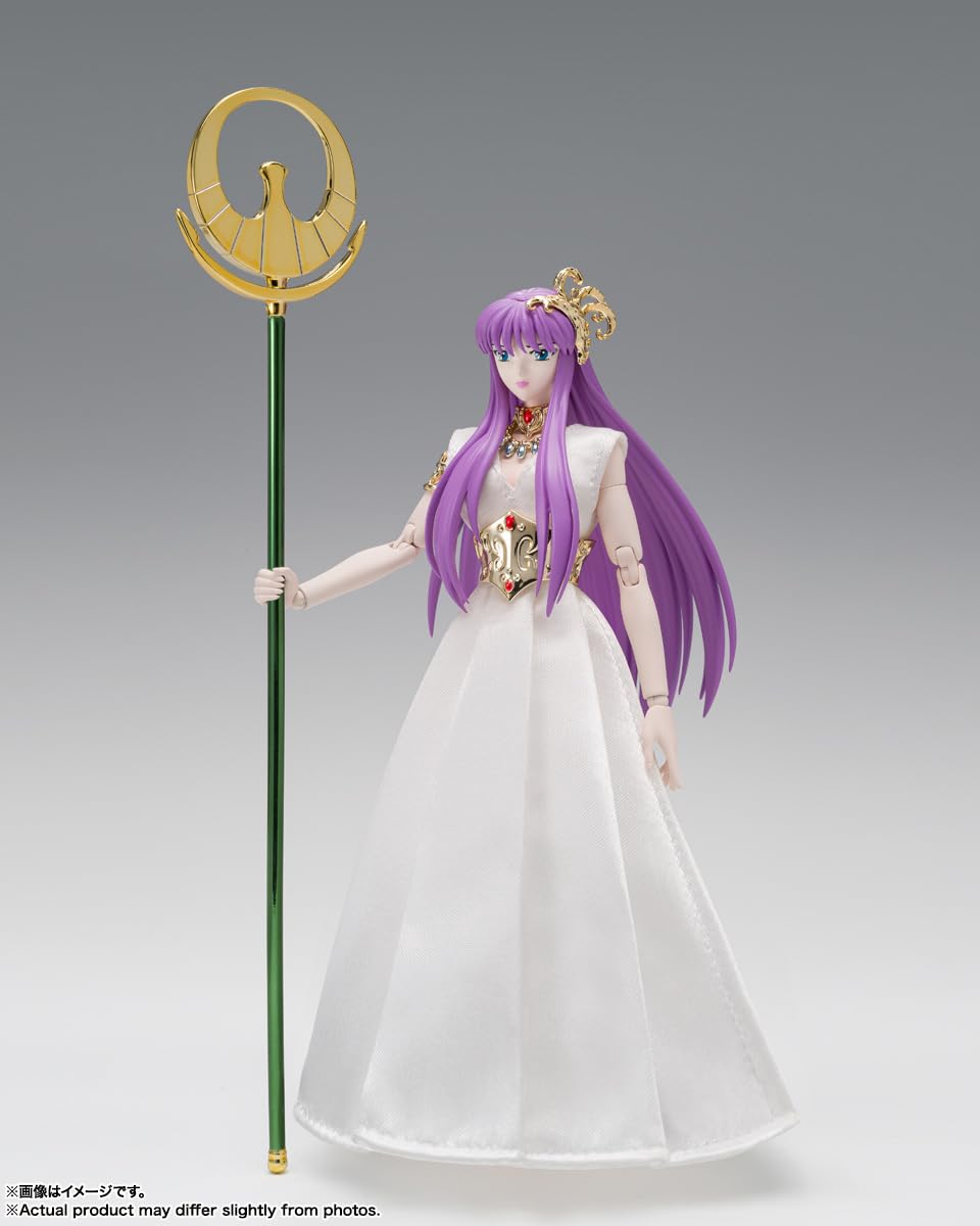 Bandai Spirits Saint Seiya Athena & Saori Kido Figure Set - 160mm ABS/PVC/Die-Cast