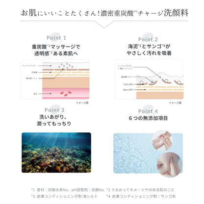 Barth Neutral Bicarbonate Facial Cleansing Powder for Men - 60 Uses Additive-Free