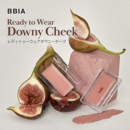 Bbia Ready To Wear Downy Cheek S6 Fig 3.5g Korean Makeup Blush