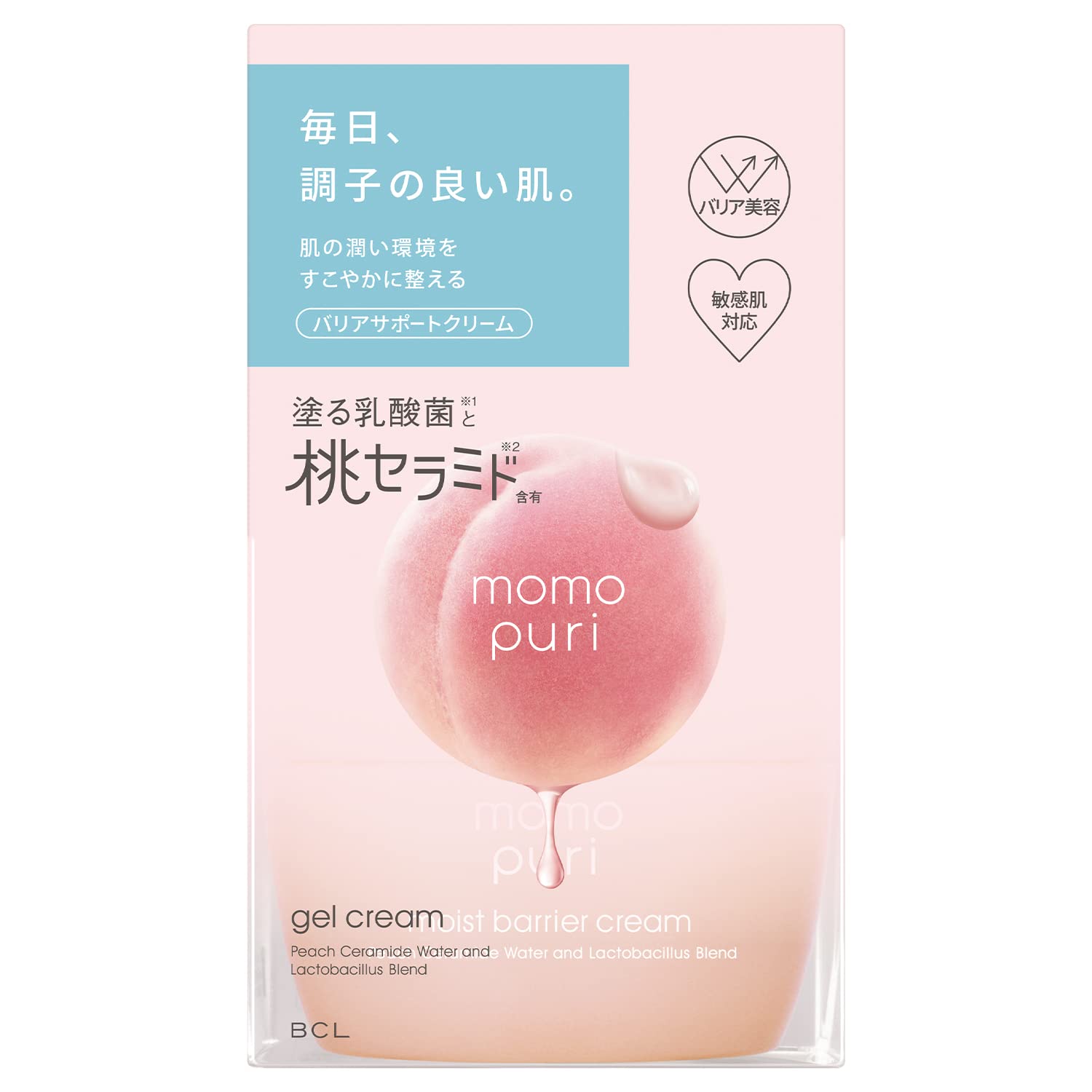 Bcl Momopuri Moisture Barrier Cream 80G - Hydrating Skincare Solution