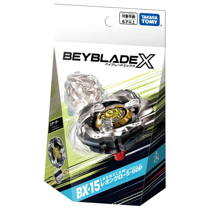 Takara Tomy Beyblade BX-15 Leon Claw 5-60P 入門版