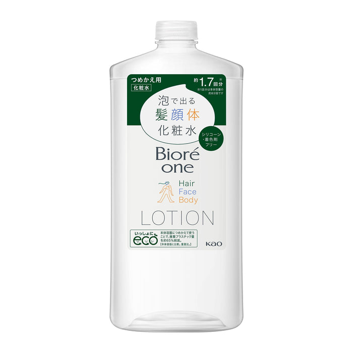 Biore One Foaming Body Lotion Refill 700Ml Comfort Savon