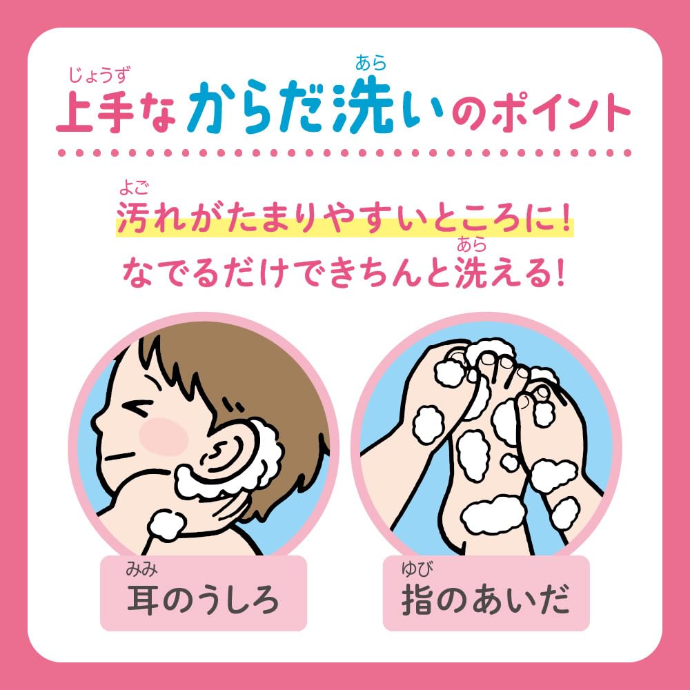 Biore U Foaming Body Wash Kirby Design Fresh Floral Scent Pump 600Ml