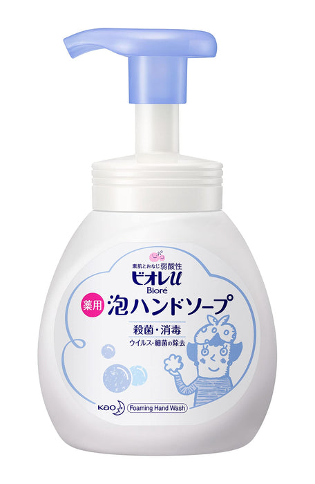 Biore U Foaming Hand Soap Pump 250Ml | Gentle & Effective Cleanser