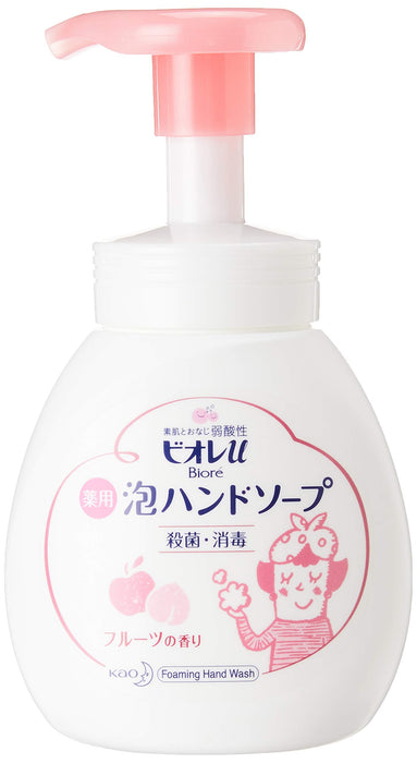 Biore U Foaming Hand Soap Fruit Scent Pump 250ml