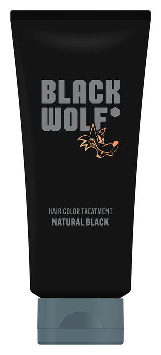 Black Wolf Natural Black Hair Color Treatment for Black Hair 150G