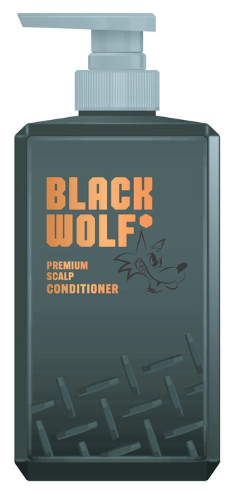 Black Wolf Premium Scalp Conditioner 380ml for Volume Strength Citrus Scent