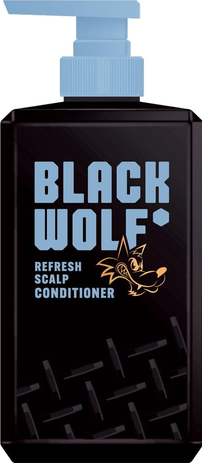 Black Wolf Refresh Scalp Conditioner 380ml for Clean Moisturized Hair and Scalp