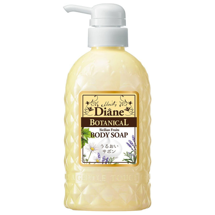 Diane Botanical Body Soap Sicilian Fruit Scent 500ml for Sensitive Skin Care