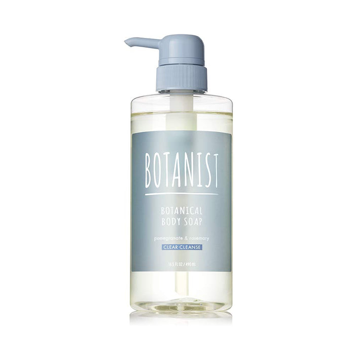 Botanist Botanical Body Soap 490Ml Exfoliating Foam Additive-Free Moisturizing Organic