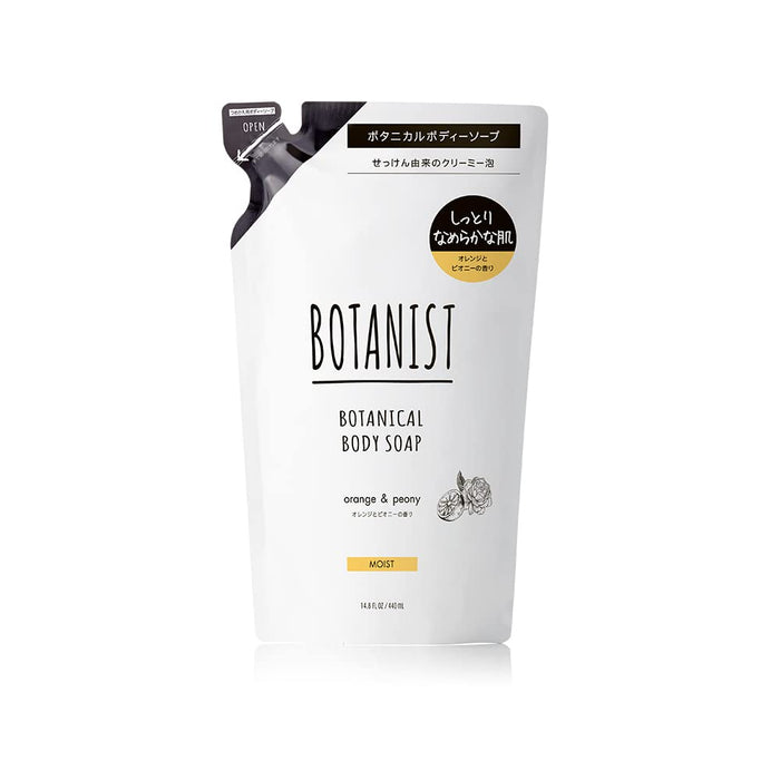 Botanist Botanical Body Soap Moist Refill 440Ml Orange and Peony