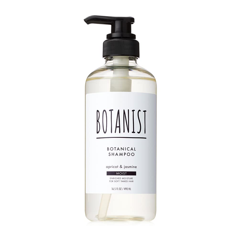 Botanist Botanical Shampoo Moist 490Ml Silicone-Free Moisturizing Hair Care