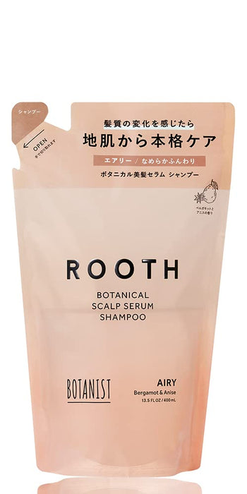 Botanist Rooth Airy 洗髮精補充裝 400ml - 豐盈護髮液