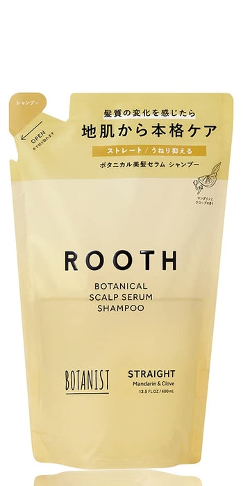 Botanist Rooth Shampoo Refill Straight 400ML For Smooth Hair