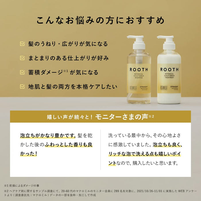 Botanist Rooth 洗发水补充装 400ML 适合顺滑秀发