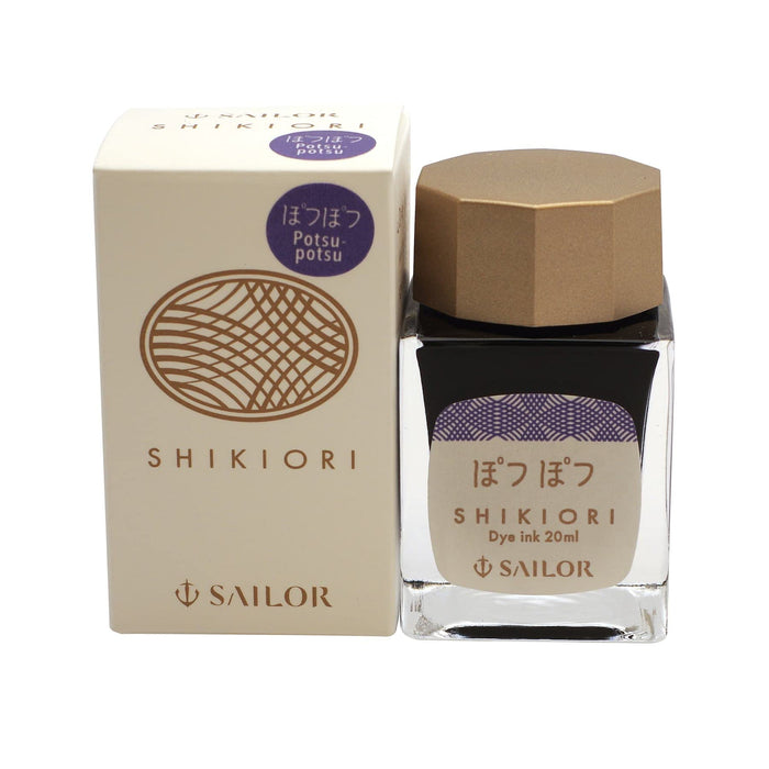 水手鋼筆 20 毫升 Shiki-Ori 雨聲水性染料瓶墨水 13-10080-224