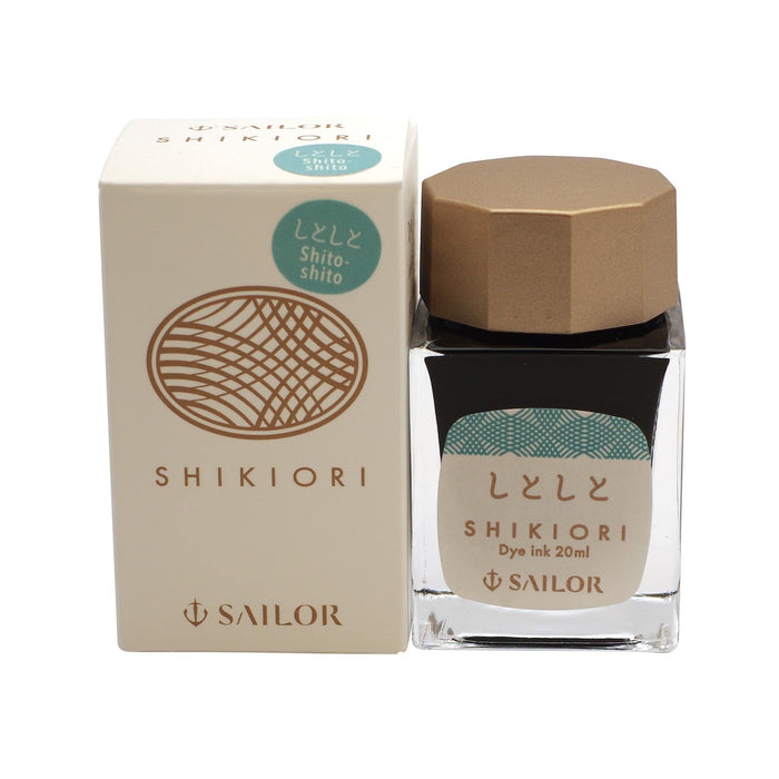 Sailor 钢笔 Shiki-Ori 雨声 20ml 水性染料墨水瓶装替换装 13-10080-221