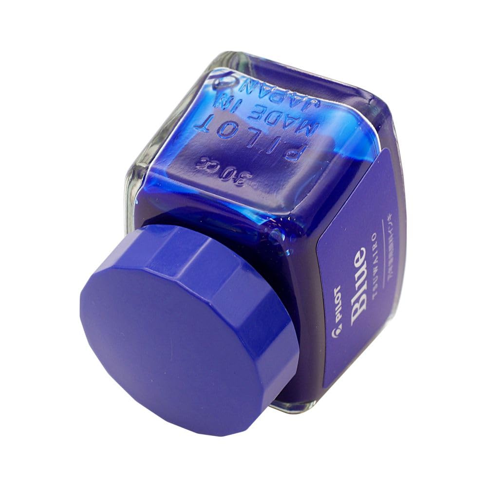 Pilot 30ml Tsuwairo Blue Bottle Ink for Strong Color Fountain Pen Pigment Ink-30Tw