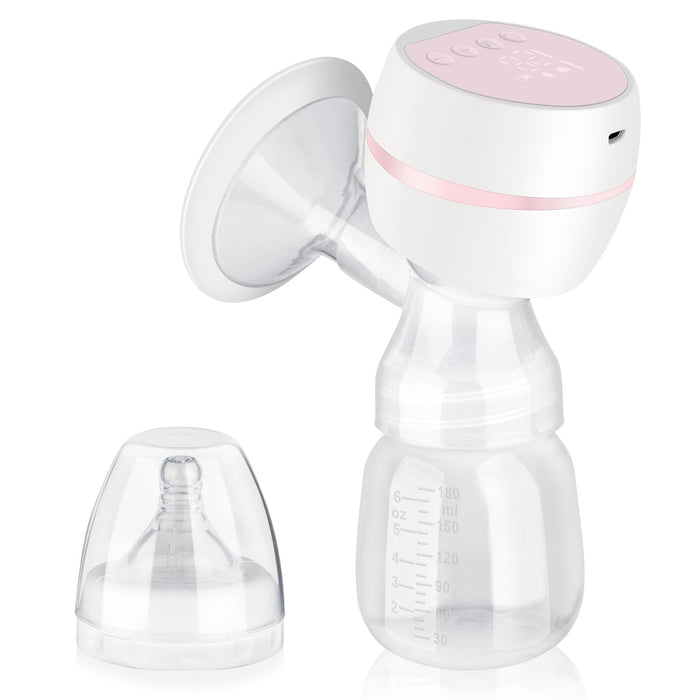 Browell Electric Breast Pump USB Rechargeable 180ml LED 9 Levels 3 Modes