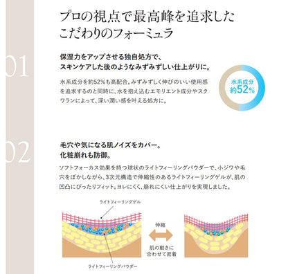 Brilliage Liquid Foundation Serum Fitting Glow SPF 20 by Chiaki Shimada