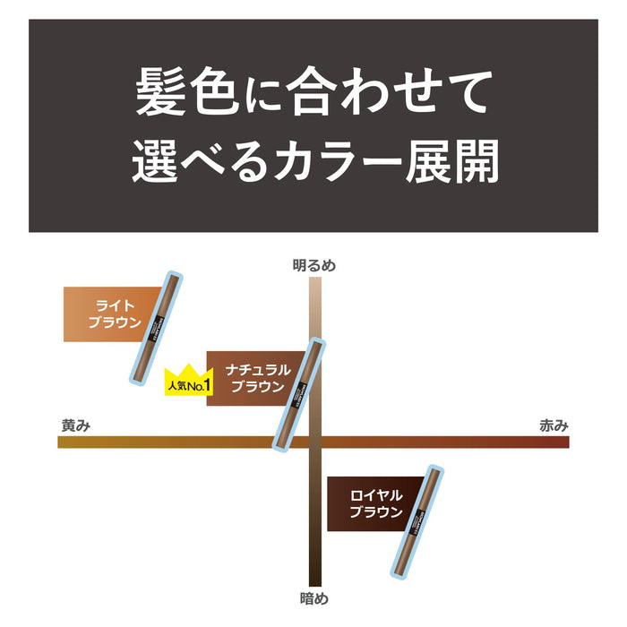 眉筆和眉粉 皇家棕色