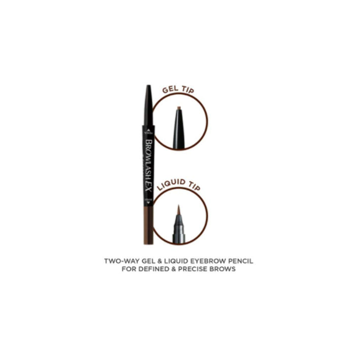 Brow Lash Ex Water Strong W Eyebrow Pencil and Liquid - Royal Brown