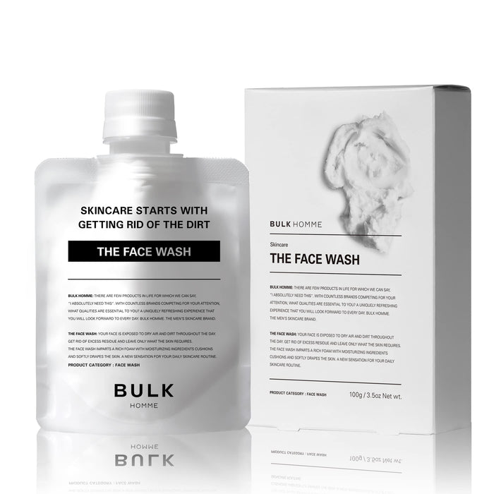 Bulk Homme Face Wash for Men 100g - Refreshing Gentle Cleanser