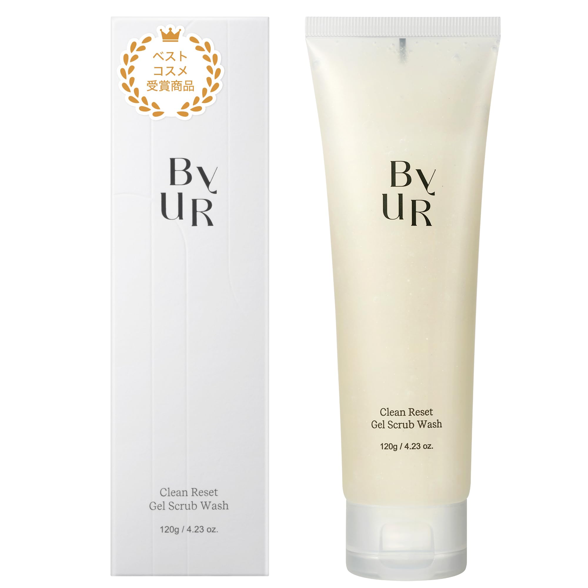 Byur Facial Cleansing Gel for Combination/Dry Skin 120G Exfoliating Pore Care