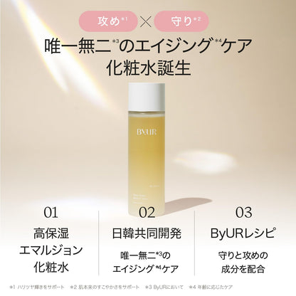 Byur Anti-Aging Toner: Pure Retinol Vitamin C for Dry Skin & Pore Care