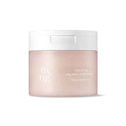 Byur Vitagiving Toner Pads for Moisturizing and Pore Care