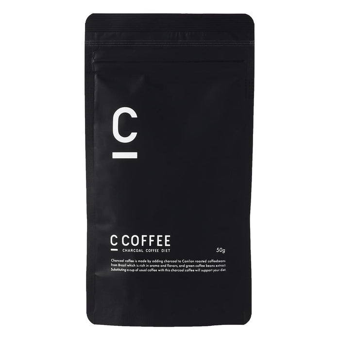 C Coffee 半尺寸 50G 低热量咖啡，含 MCT 油和木炭