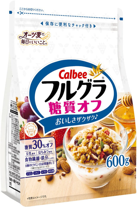 Calbee Fruitgra Low Carb Cereal 600g