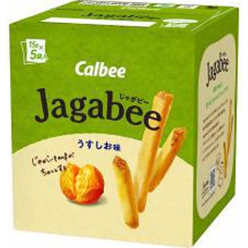 Calbee Jagabee Lightly Salted Potato Sticks Snack 75g