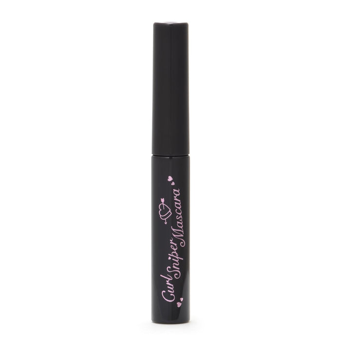 Canmake Curl Sniper Mascara 01 Black 4G - Long-Lasting Curl with Ultra-Fine Brush