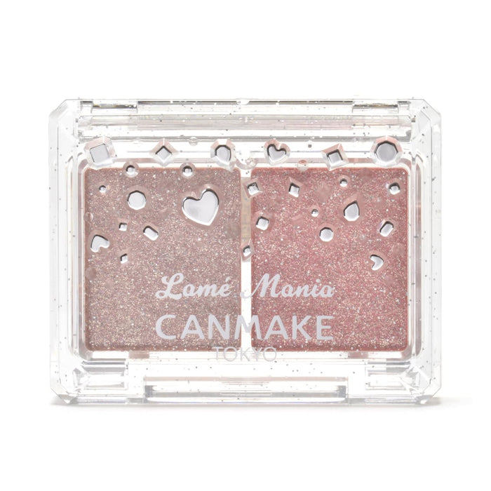 Canmake Glitter Mania 02 Eyeshadow 2.7G - Pastel Pink & Pearl Duo