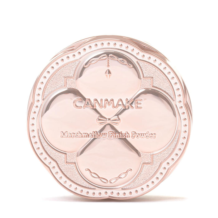 Canmake Marshmallow Finish Powder Mini Matte Ivory Ocher 5g with Mirror & Puff