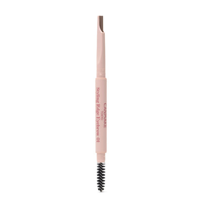 Canmake Styling Edge Eyebrow Pencil 01 Natural Brown with Brush Thin Core