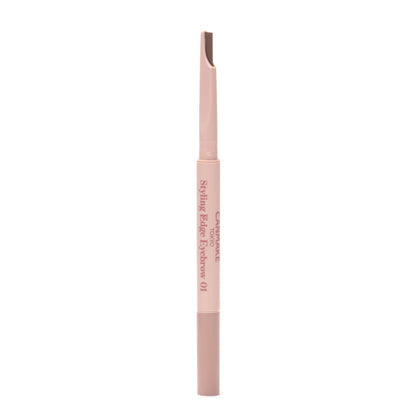 Canmake Styling Edge Eyebrow Pencil 01 Natural Brown with Brush Thin Core