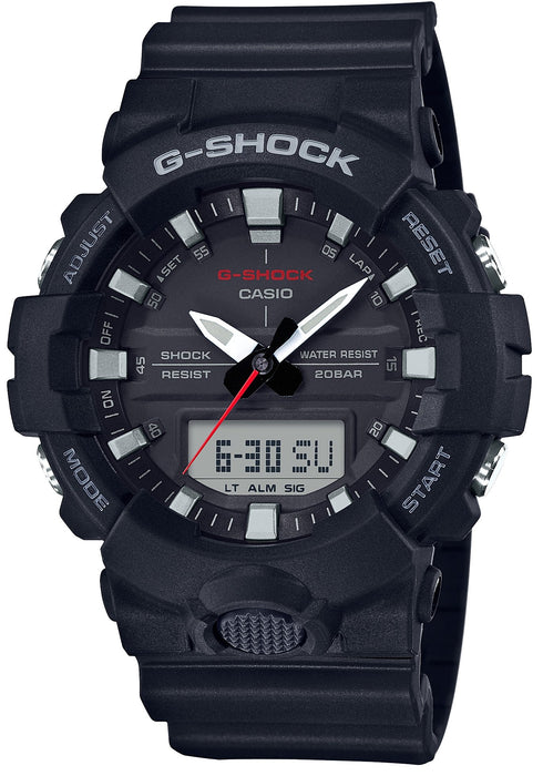 卡西歐 G-Shock Ga-800-1Ajf 男士手錶正品國產黑色型號